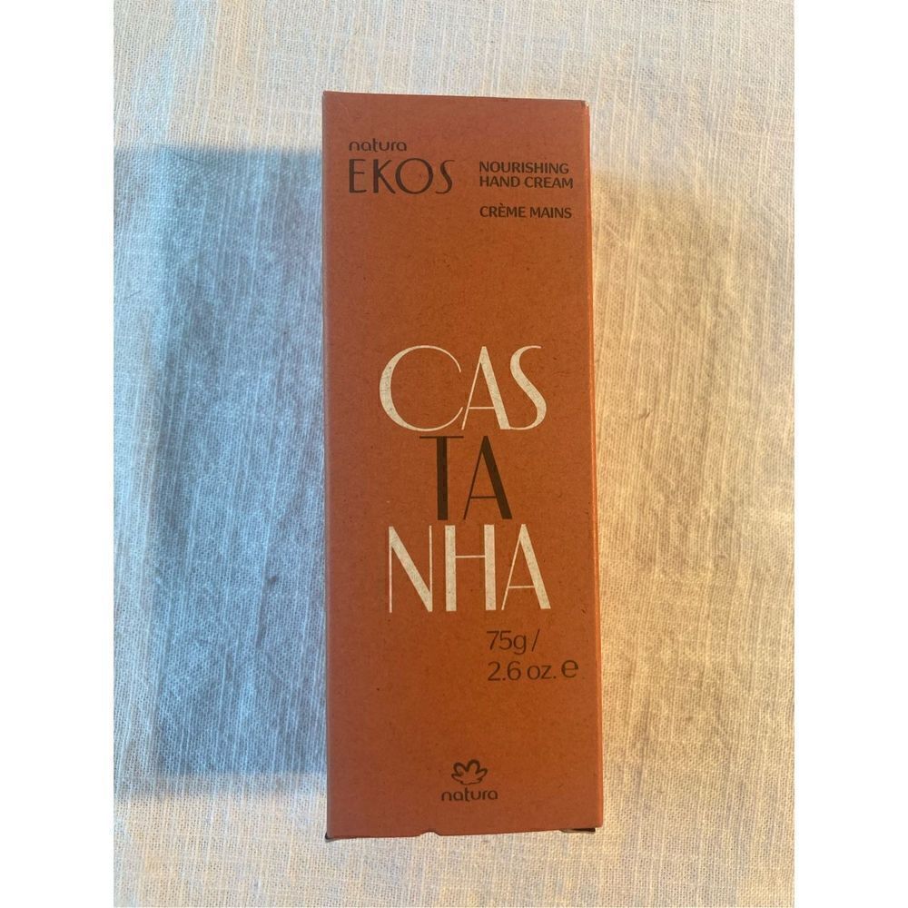 Castanha Nourishing Hand Cream - Natura Ekos 75g/2.6 oz